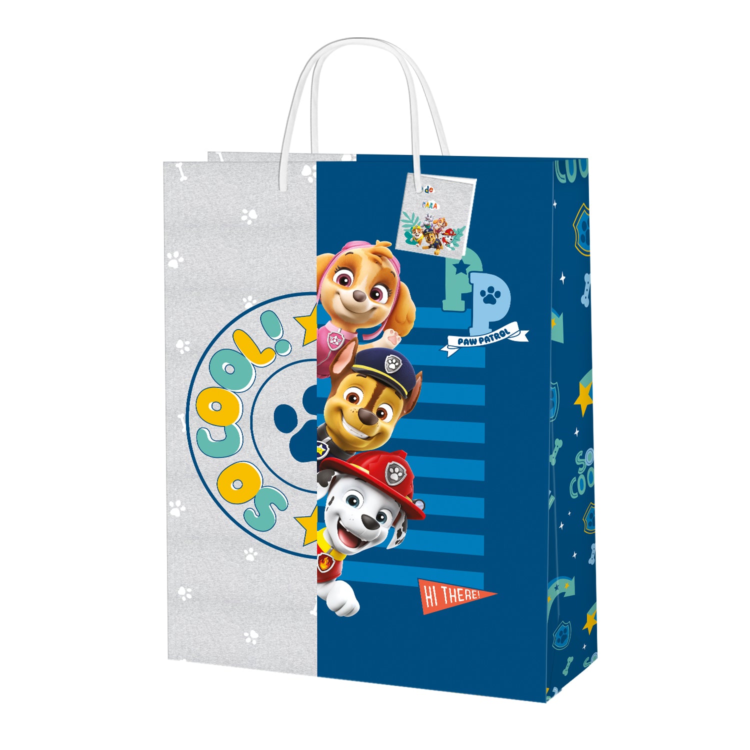 Bolsa Regalo Jumbo 46x33x10 cm| Paw Patrol