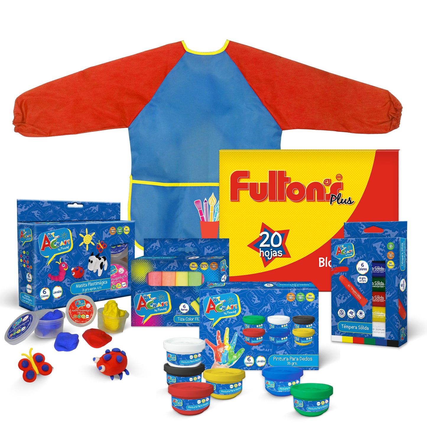 Pack Caja Para Dibujar Preescolar | Pronobel