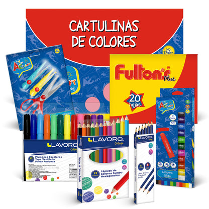 Pack Caja Manualidades Preescolar | Pronobel