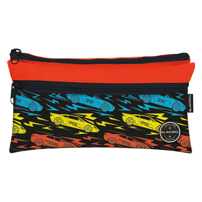 Estuche Doble Flat Niño 4 Diseños | Lavoro