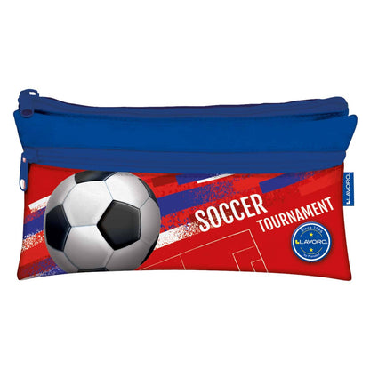 Estuche Doble Flat Niño 4 Diseños | Lavoro