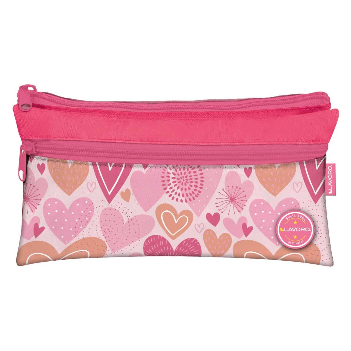 Estuche Doble Flat Niña 4 Diseños | Lavoro