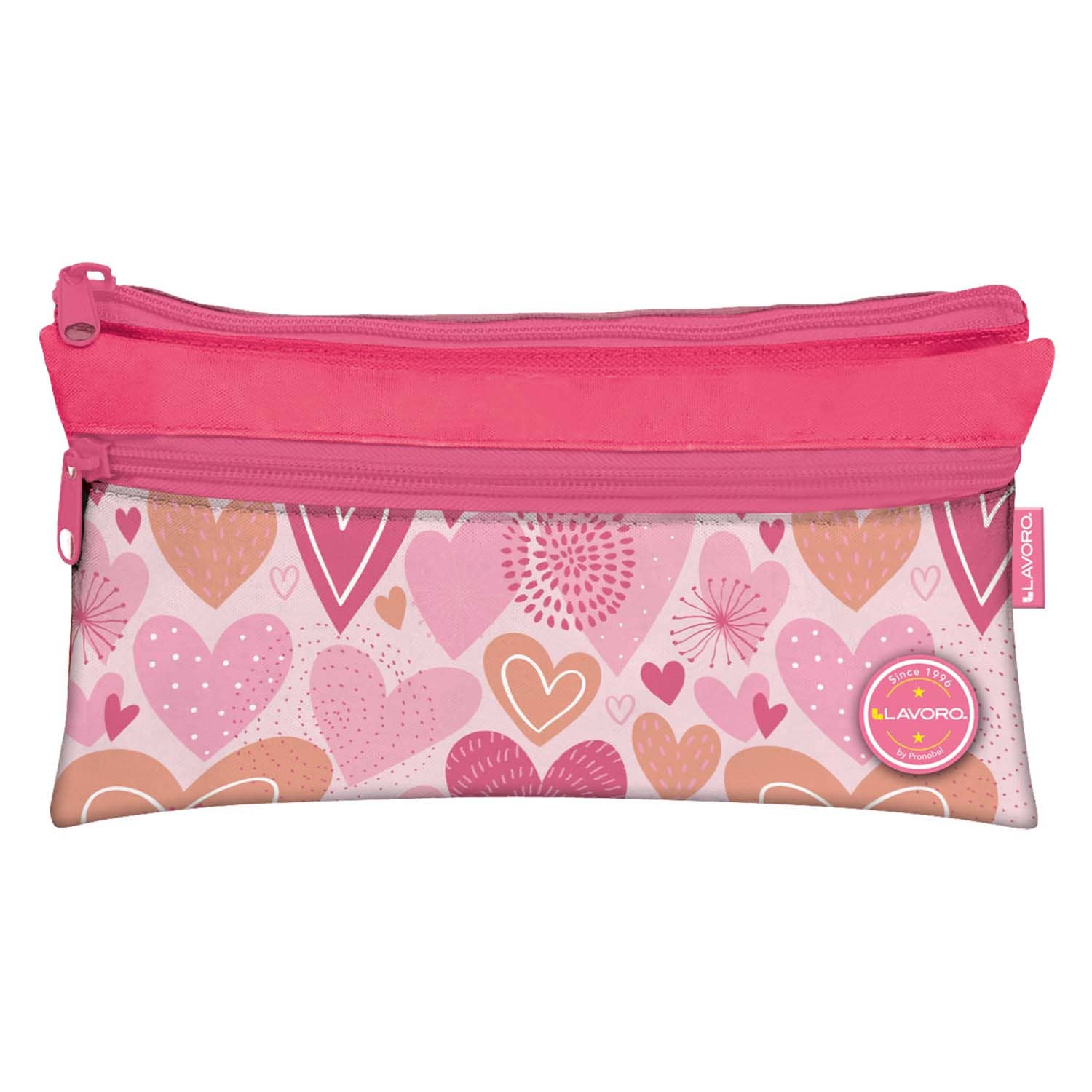 Estuche Doble Flat Niña 4 Diseños | Lavoro