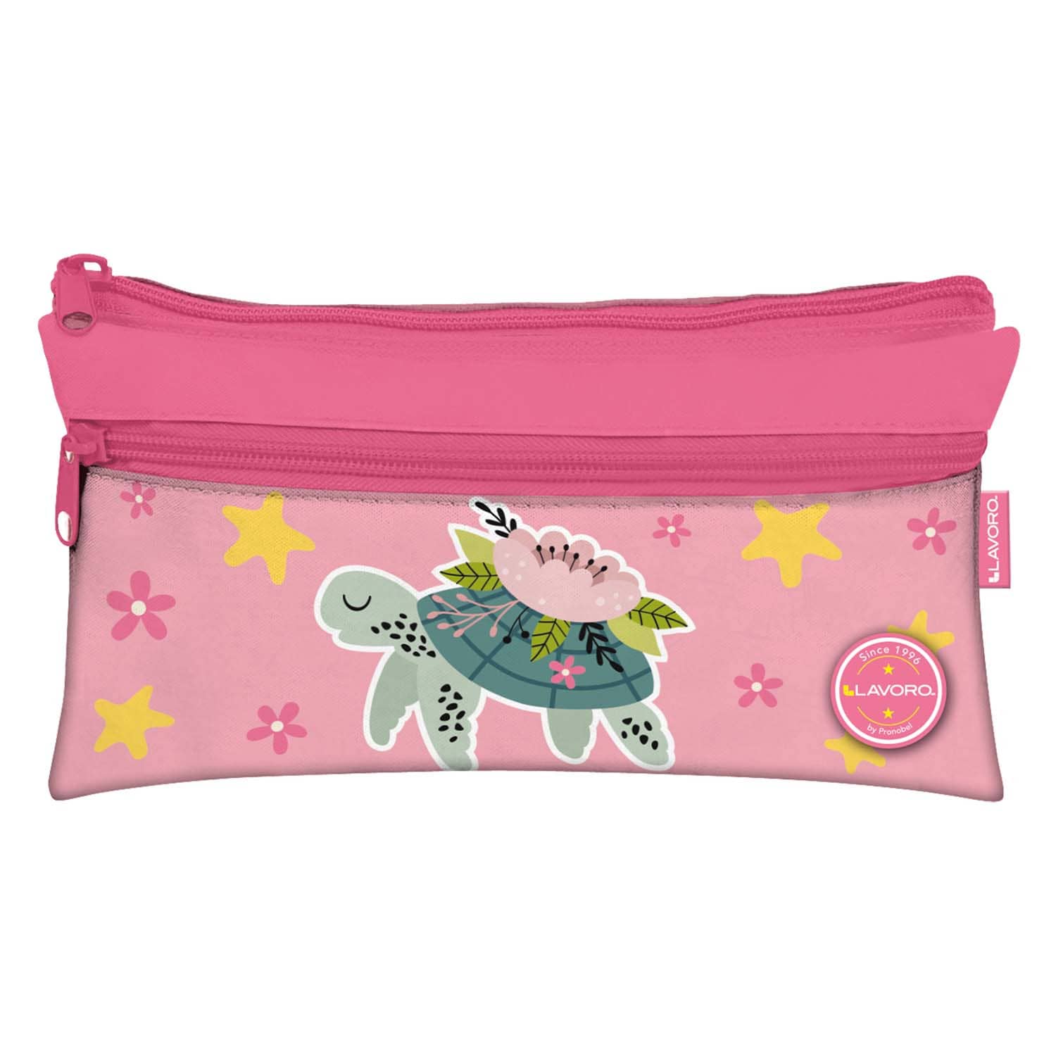 Estuche Doble Flat Niña 4 Diseños | Lavoro