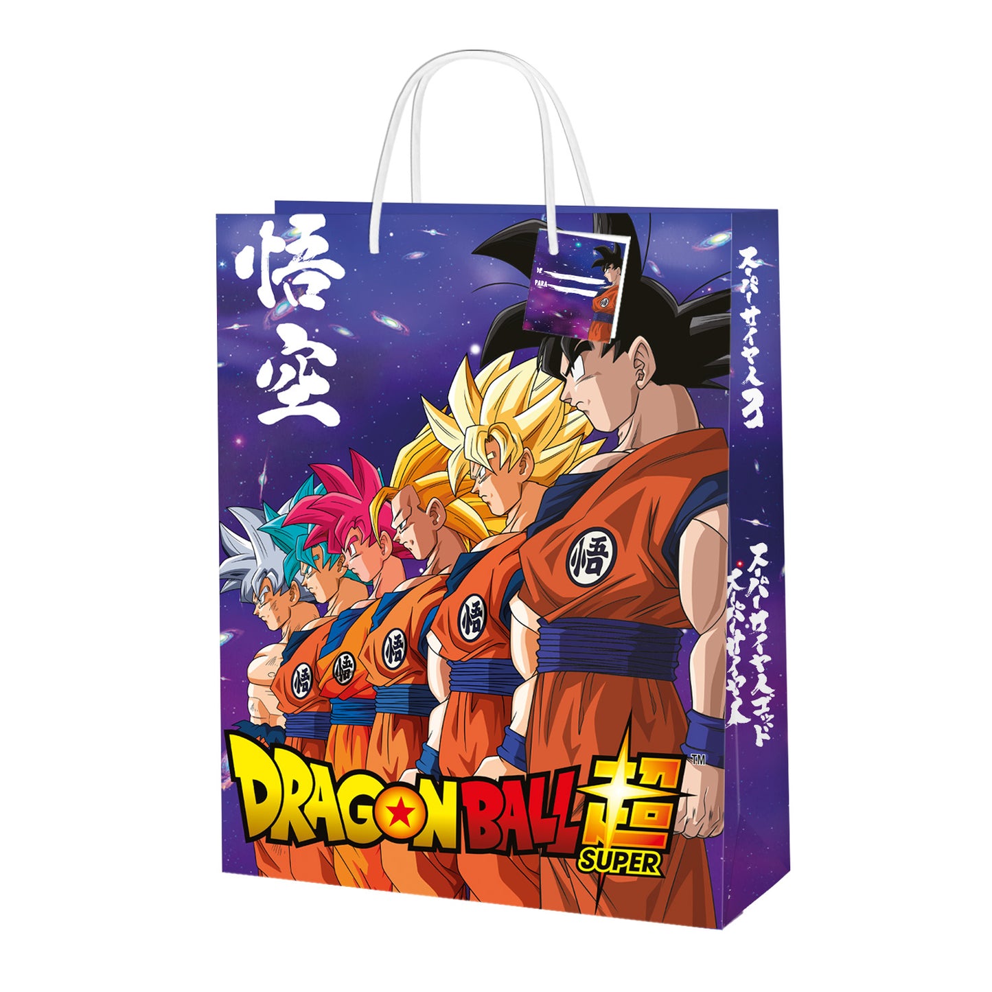 Bolsa Regalo Jumbo 46x33x10 cm | Dragon Ball