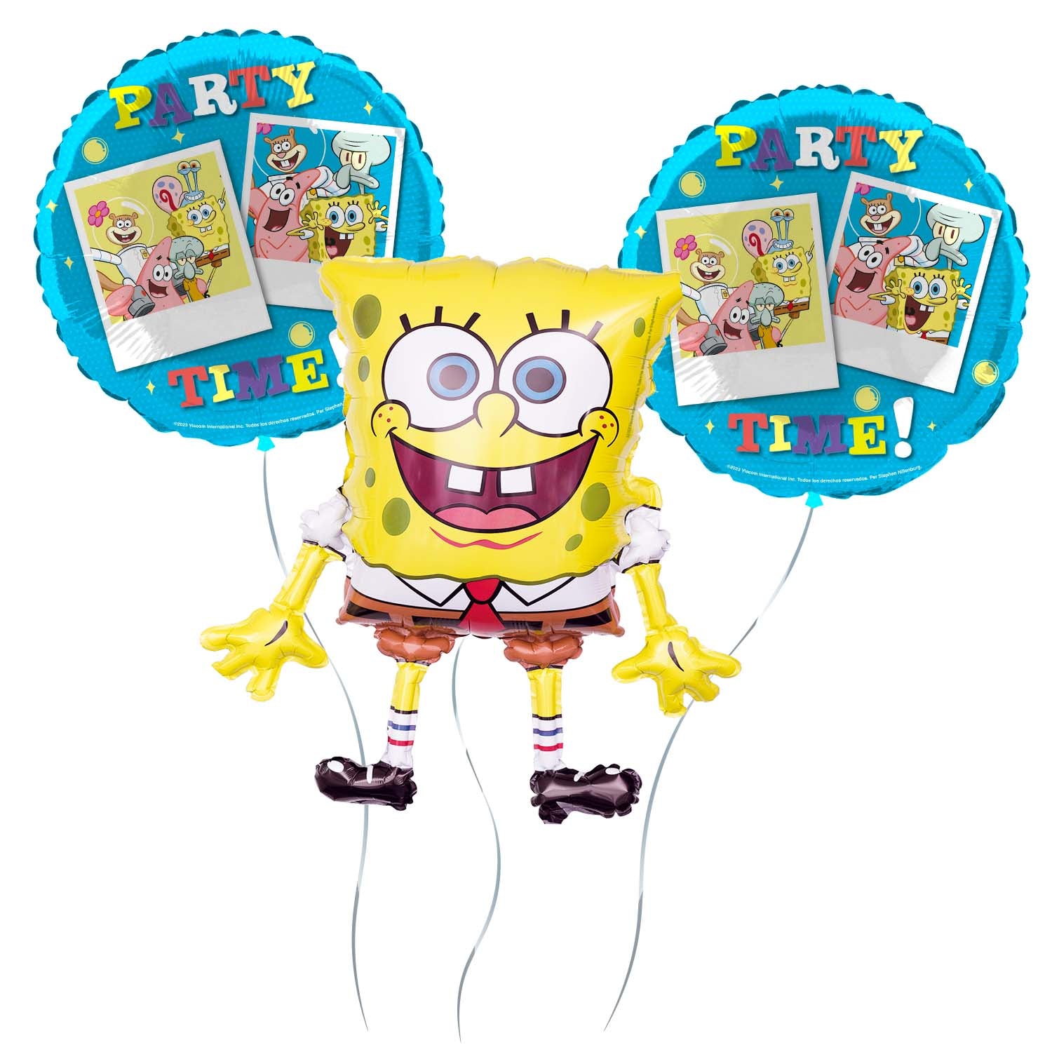 Set 3 Globos Foil | Bob Esponja