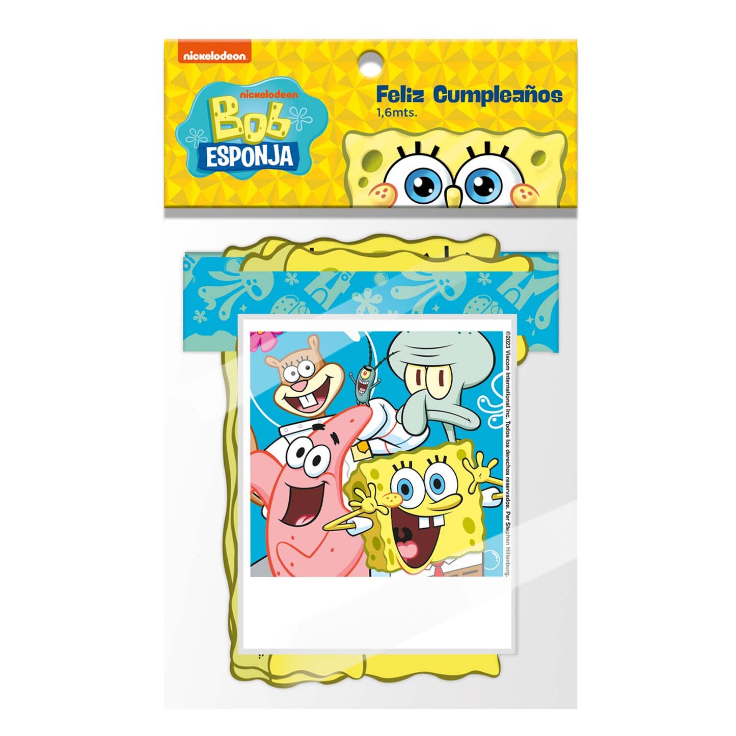 Feliz Cumpleaños 1,6 m | Bob Esponja