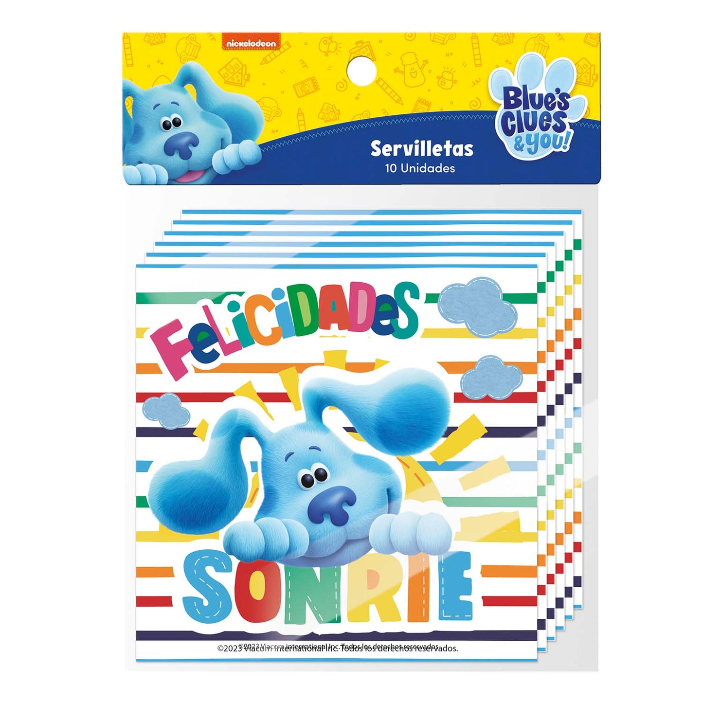 Set 10 Servilletas 33x33 cm | Las Pistas de Blue