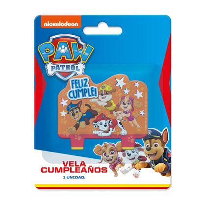 Vela Cumpleaños | Paw Patrol