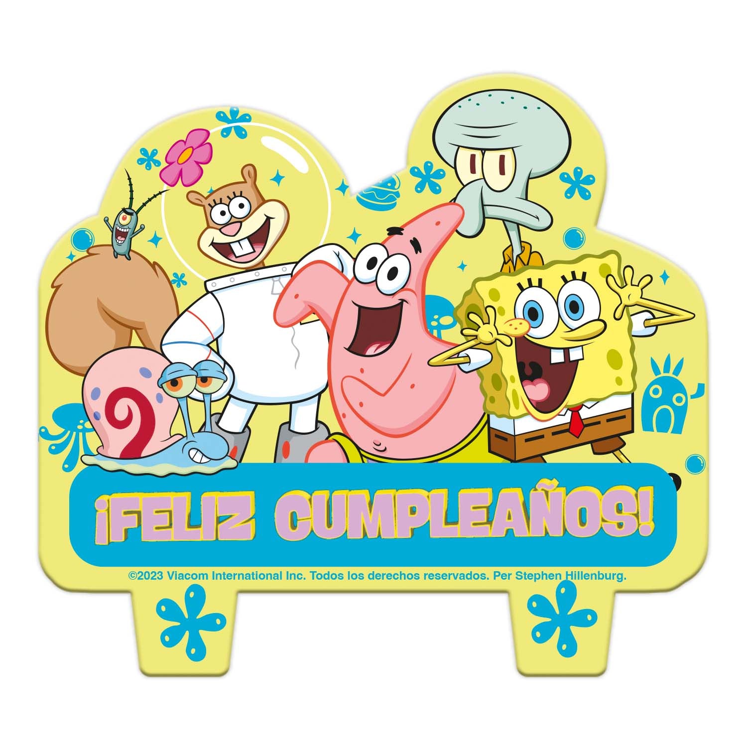 Velas Cumpleaños | Bob Esponja