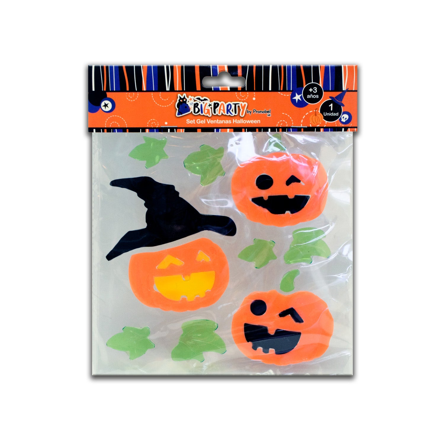 Set Gel Ventanas Halloween | Big Party