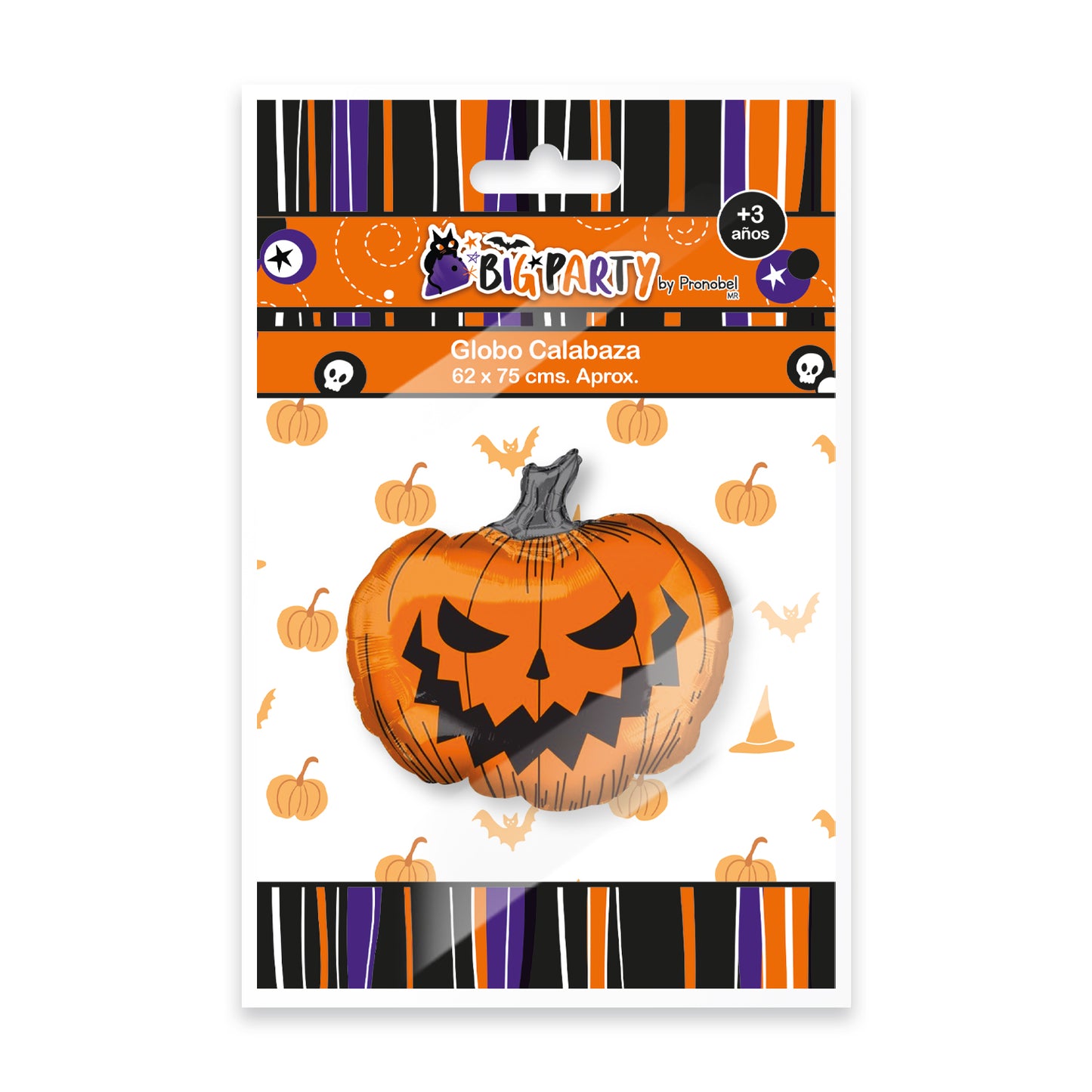 Globo Calabaza 62x75 cm Halloween | Big Party