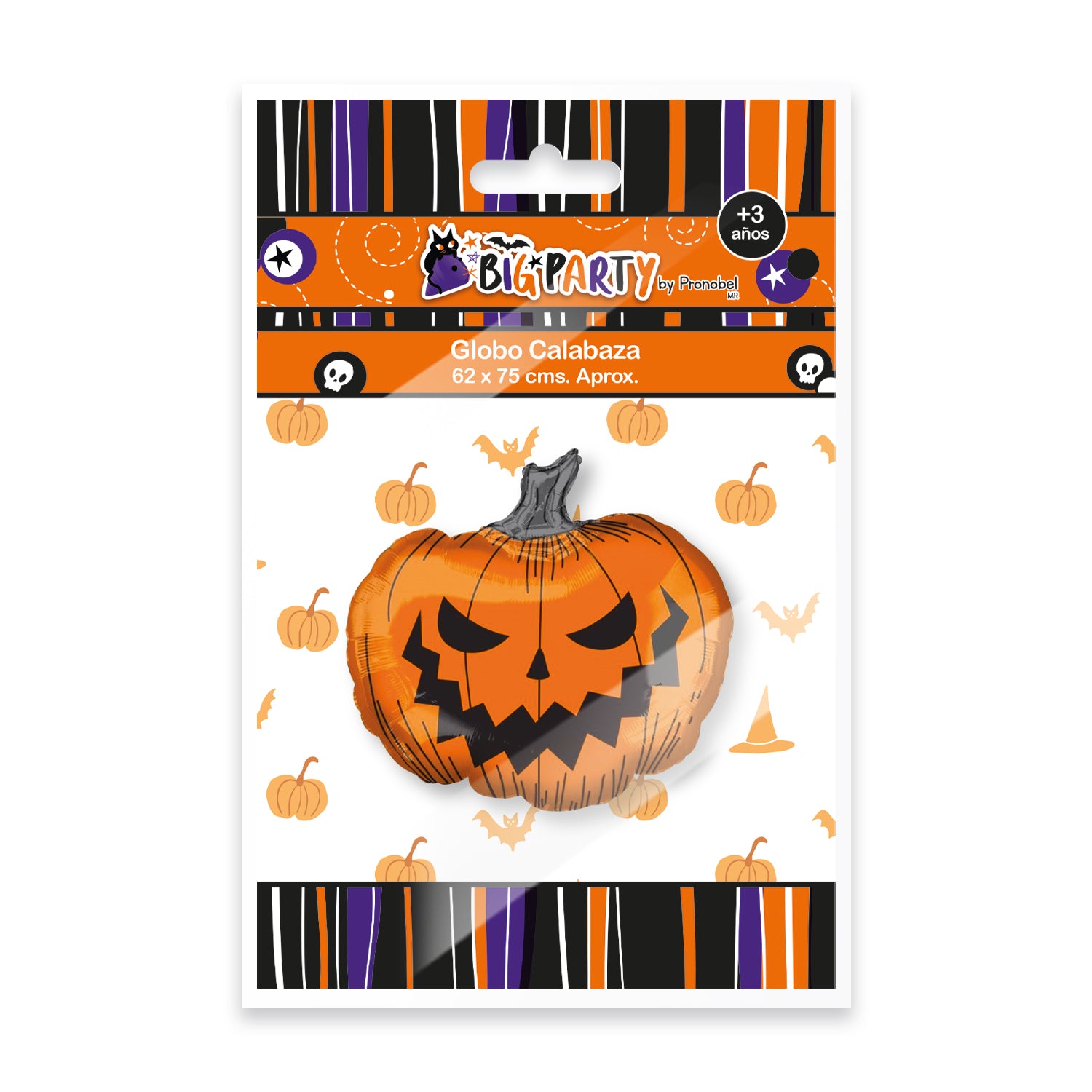 Globo Calabaza 62x75 cm Halloween | Big Party