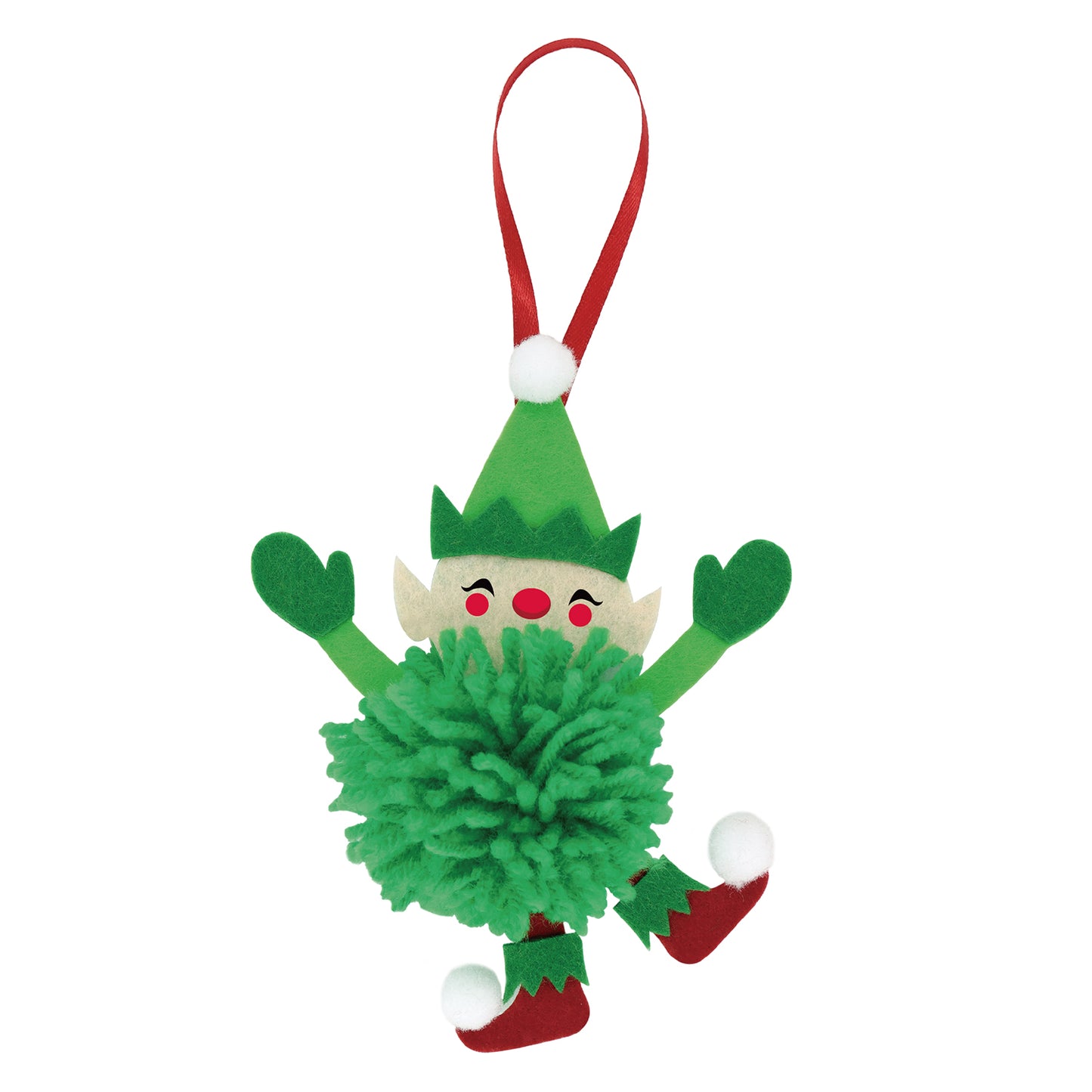 Kit Pom Pom Doble Navidad | Big Party