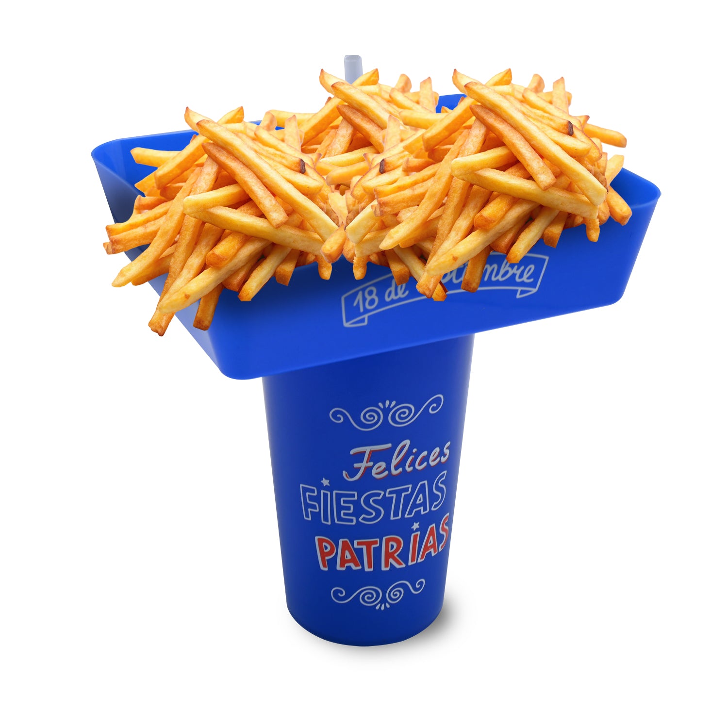 Vaso Snack Azul 900 ml | Big Party