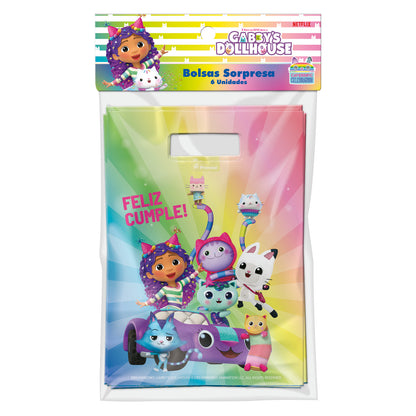 Set 6 Bolsas Para Sorpresas | La Casa de Gabby