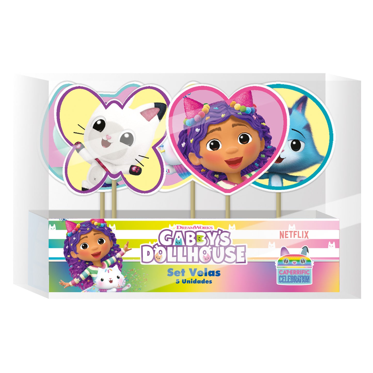 Set 5 Velas | La Casa de Gabby