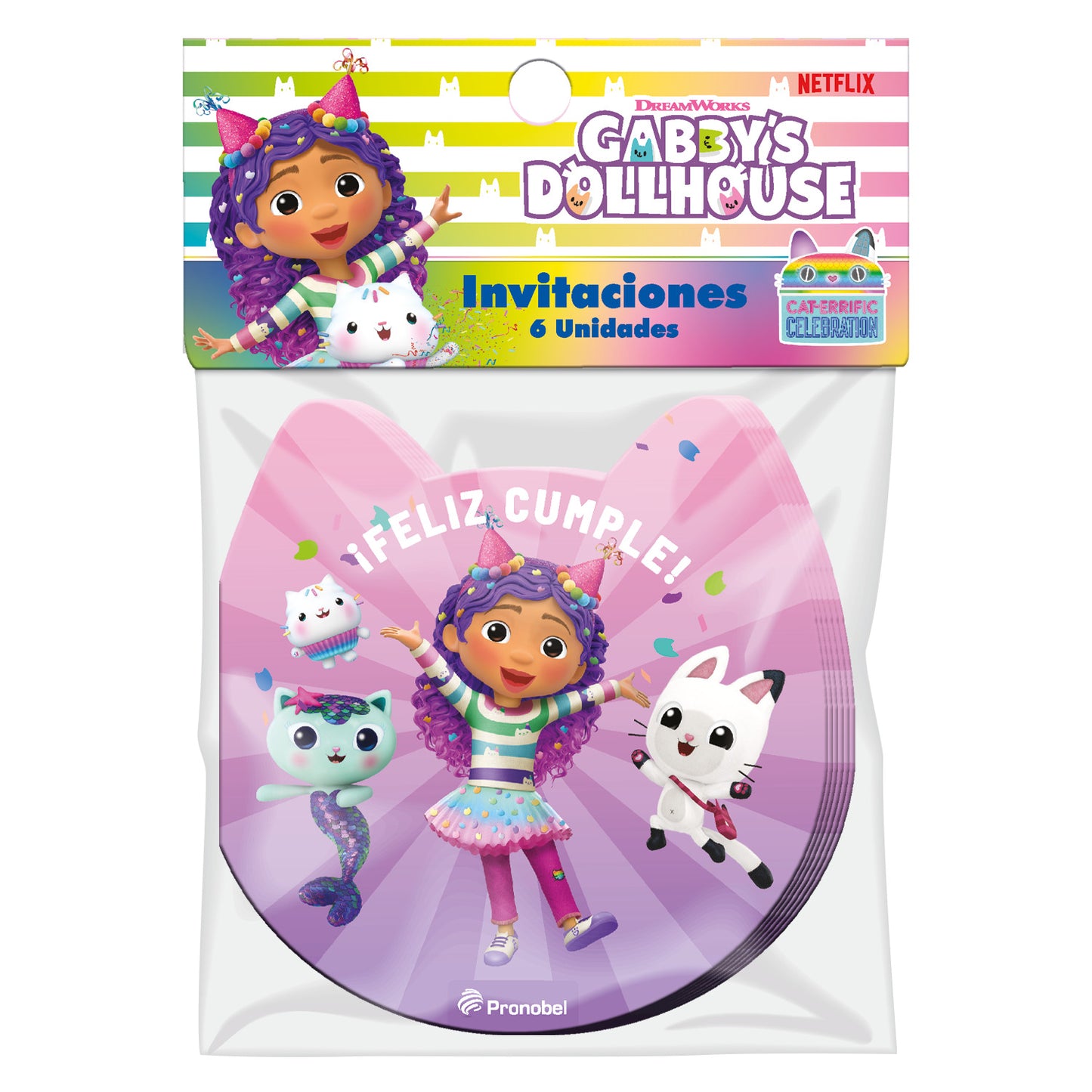 Set 6 Invitaciones | La Casa de Gabby