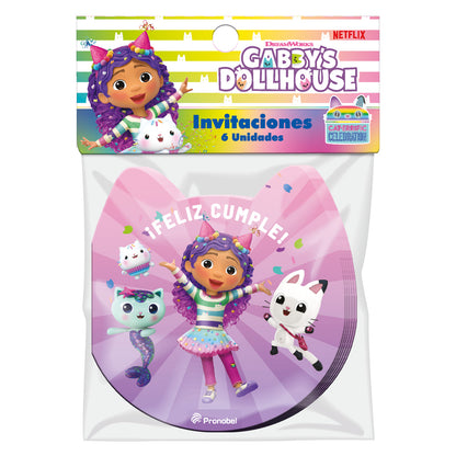 Set 6 Invitaciones | La Casa de Gabby