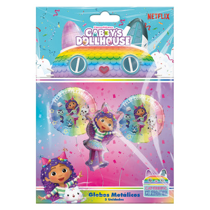 Set 3 Globos Foil | La Casa de Gabby