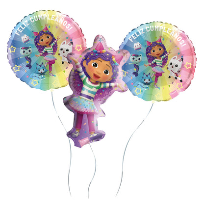 Set 3 Globos Foil | La Casa de Gabby