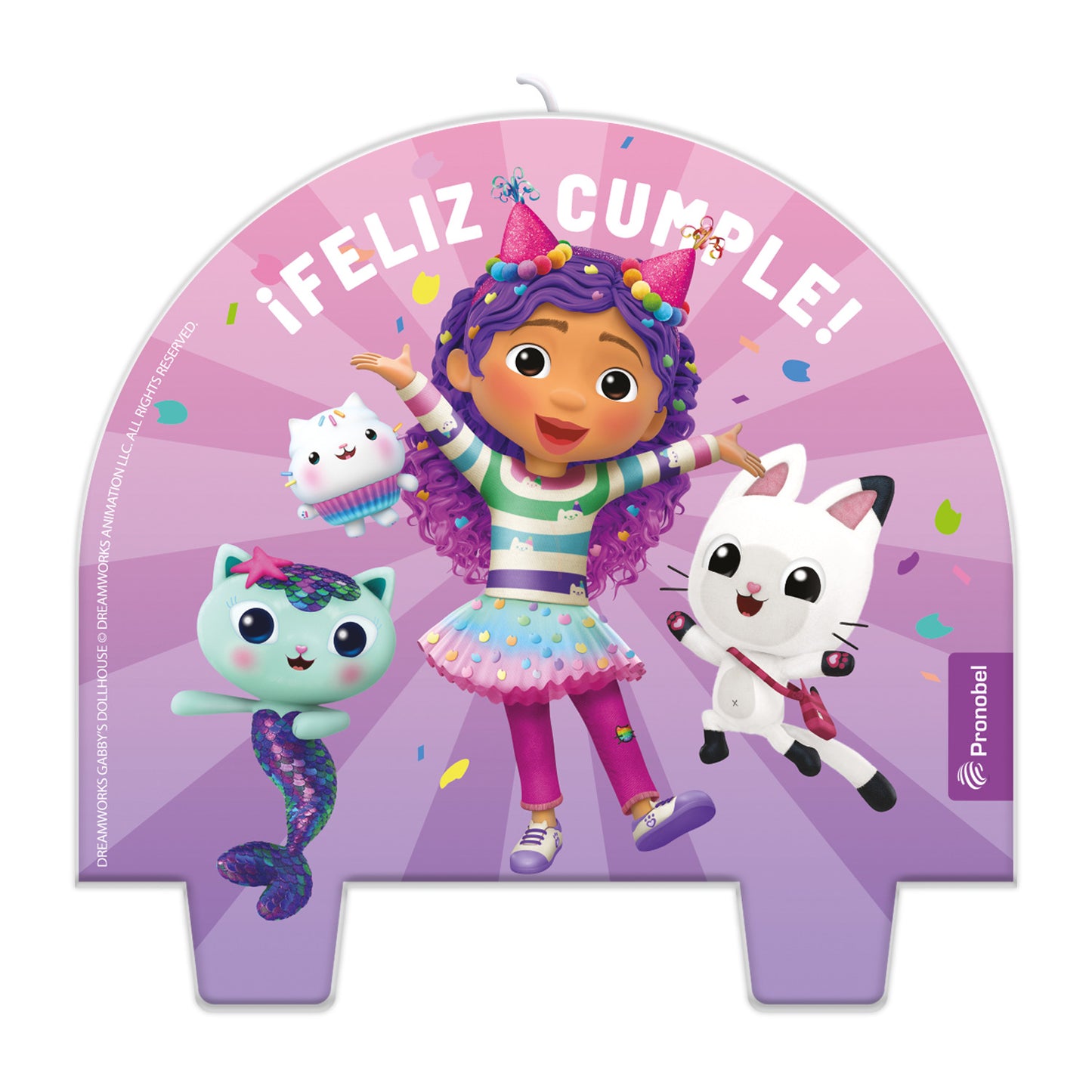 Vela 7x9x1 cm | La Casa de Gabby