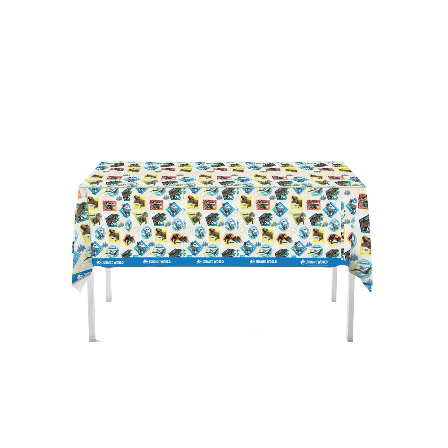 Mantel Desechable 108x182 cm | Jurassic World