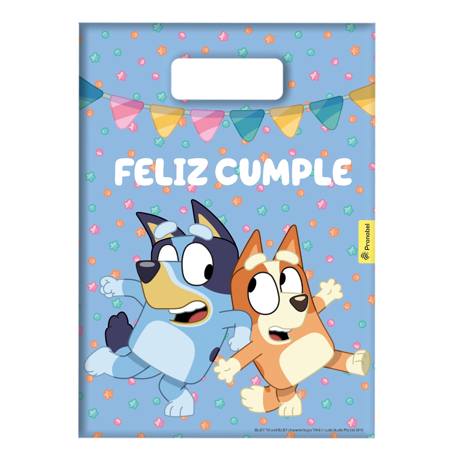 Set 6 Bolsas Para Sorpresas | Bluey