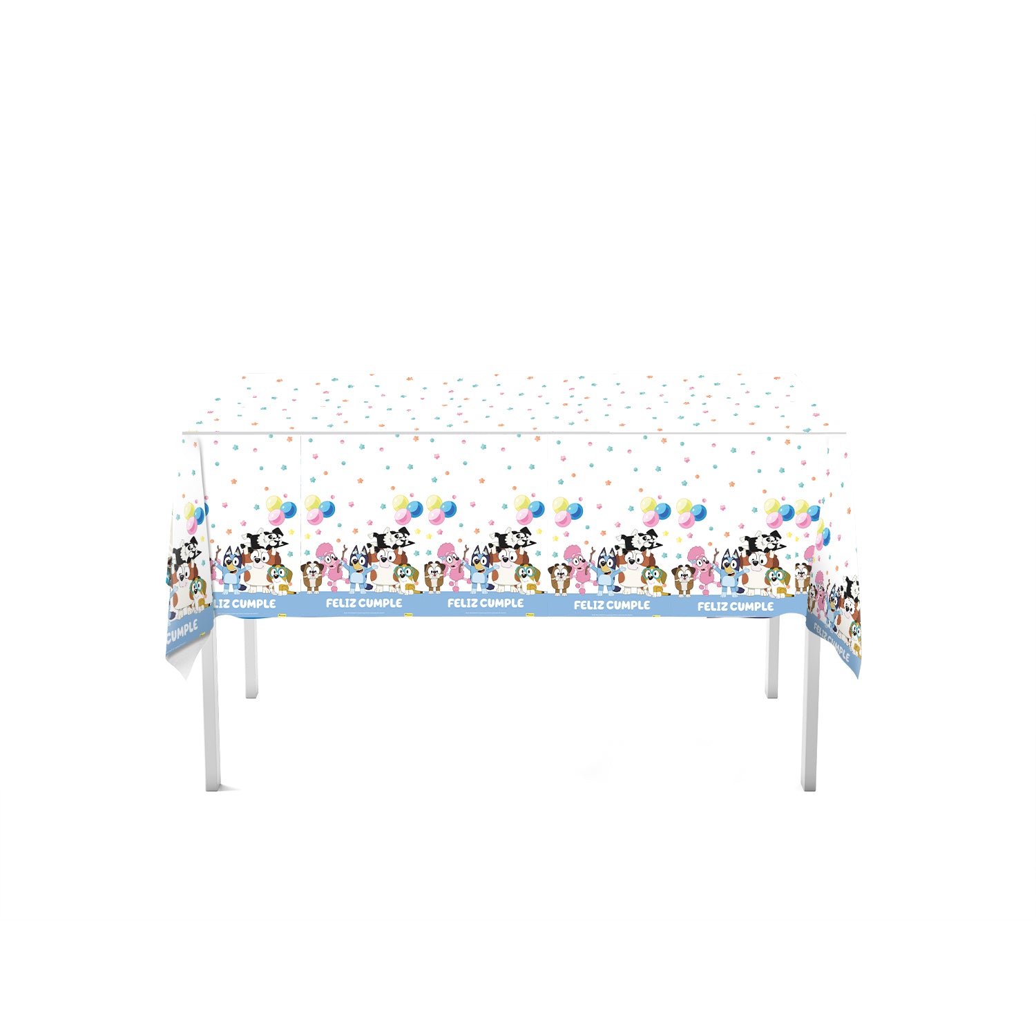 Mantel Desechable 108x182 cm | Bluey