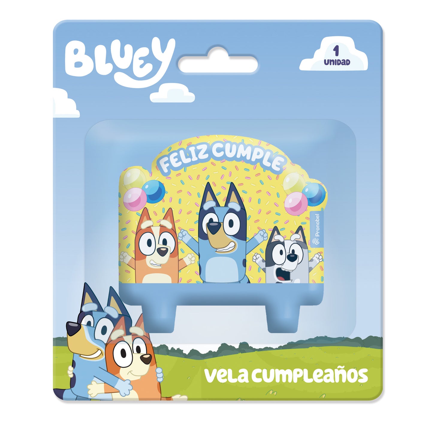 Vela 7x9x1 cm | Bluey