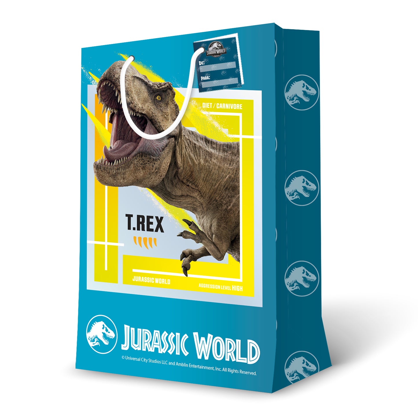 Bolsa Regalo Mediana 23x18x10 | Jurassic World