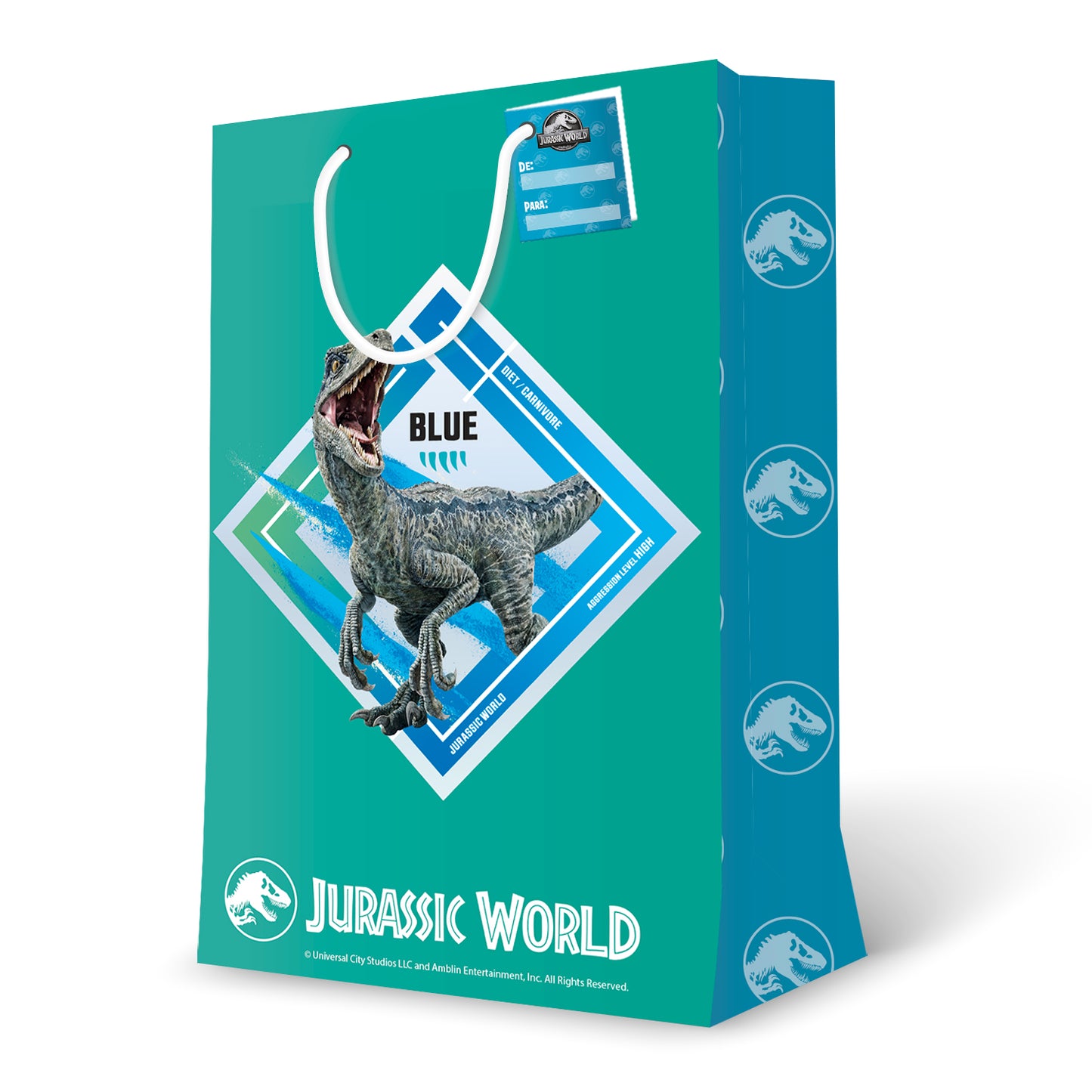 Bolsa Regalo Mediana 23x18x10 | Jurassic World