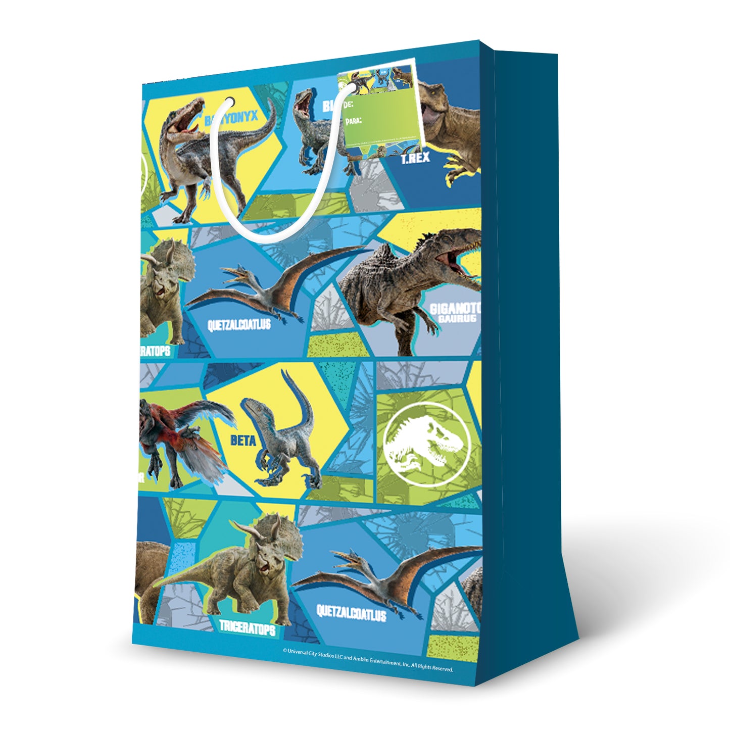 Bolsa Regalo Jumbo 46x33x10 | Jurassic World