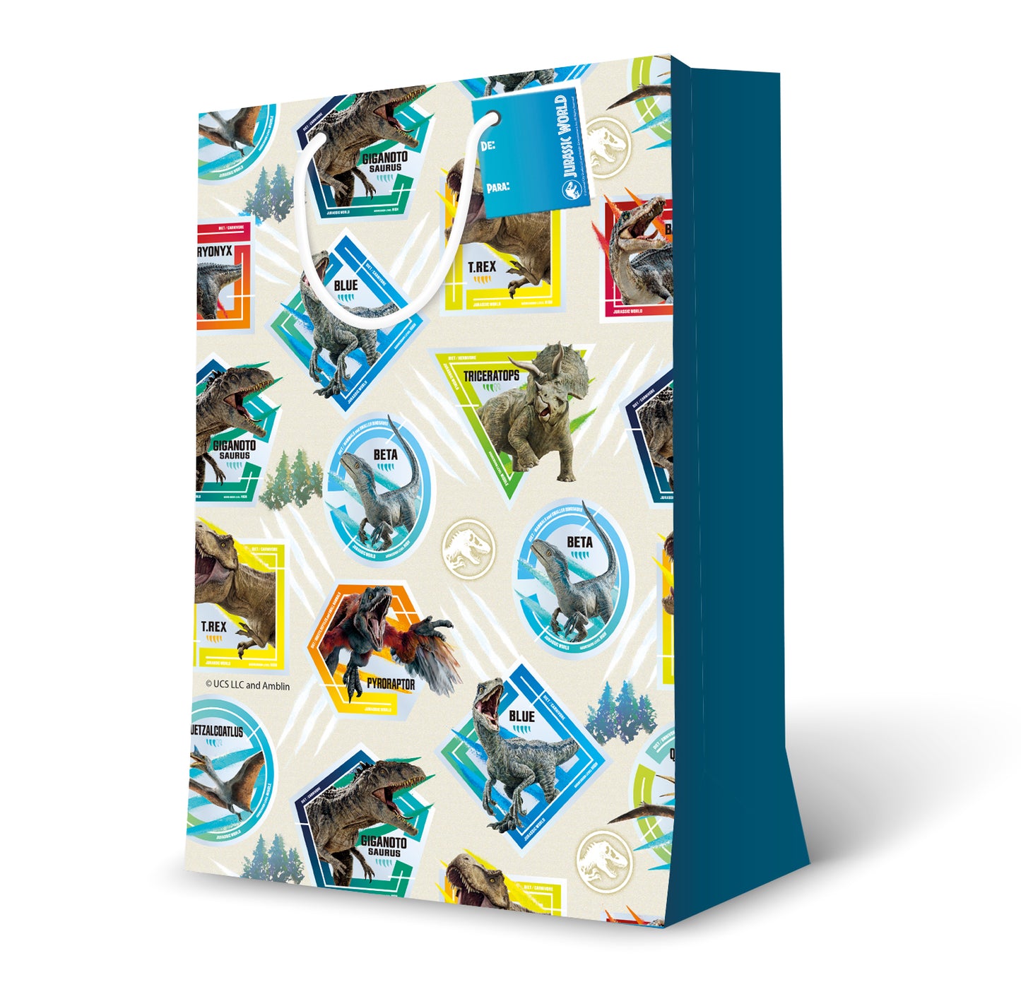 Bolsa Regalo Grande 32x26x12 | Jurassic World