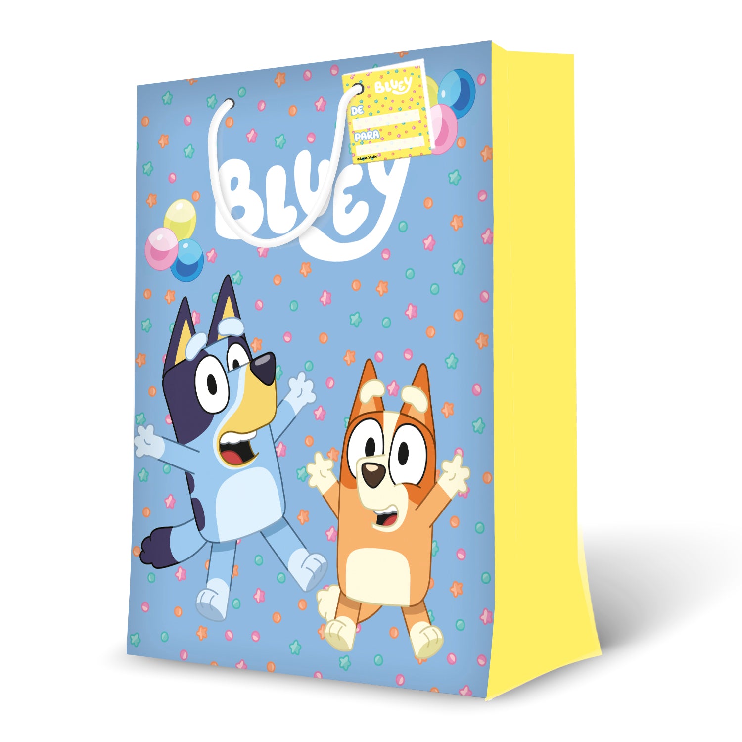 Bolsa Regalo Mediana 23x18x10 cm | Bluey