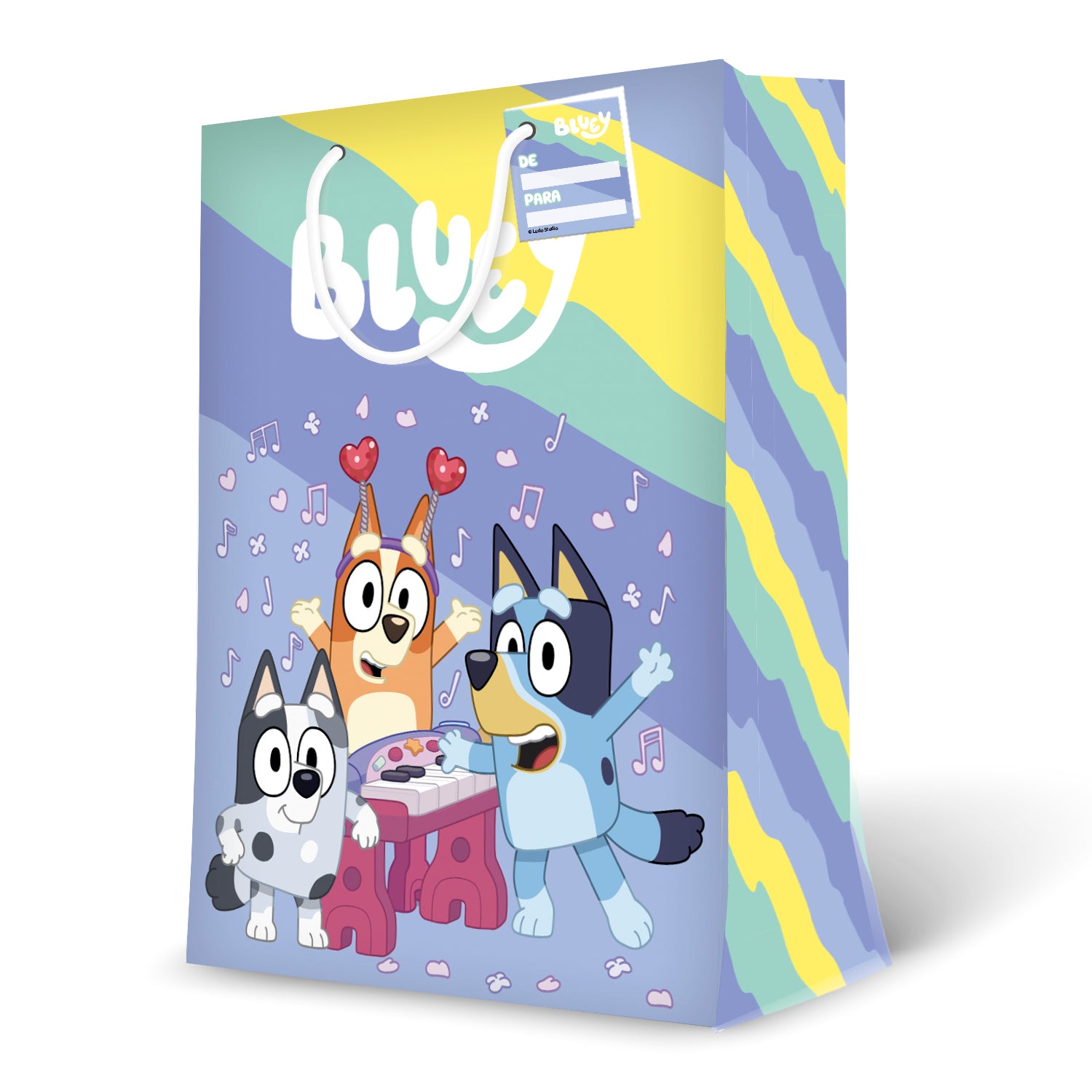 Bolsa Regalo Mediana 23x18x10 cm | Bluey