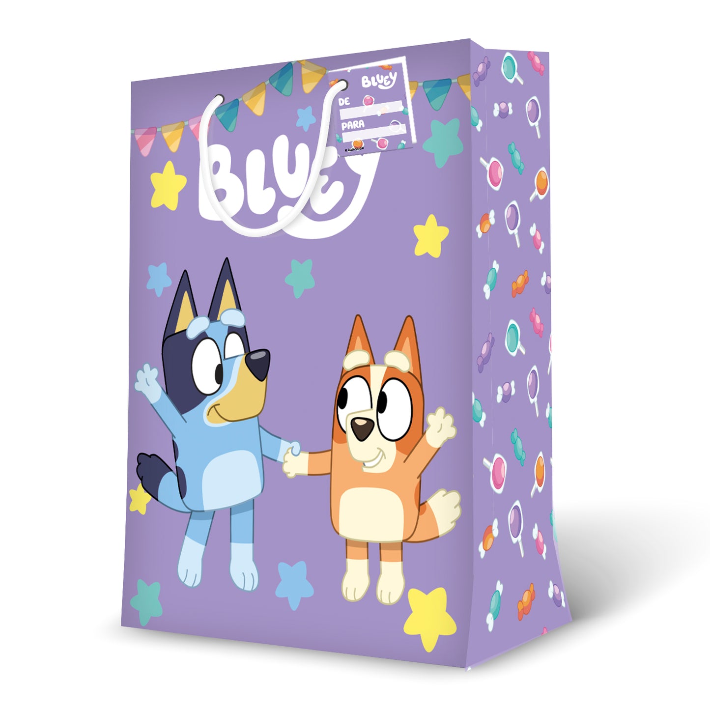 Bolsa Regalo Mediana 23x18x10 cm | Bluey