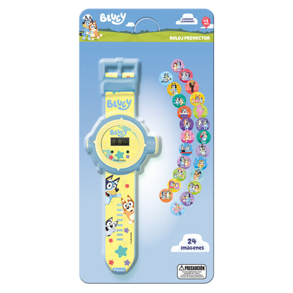 Reloj Proyector 24 Imágenes | Bluey