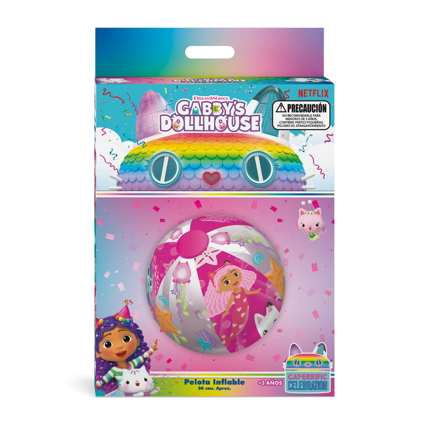 Pelota Inflable 50 cm | La Casa de Gabby