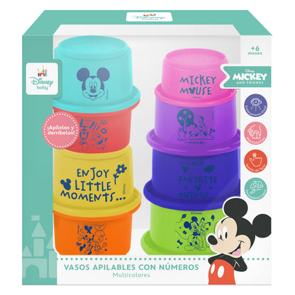 Vasos Apilables Con Números | Disney Baby