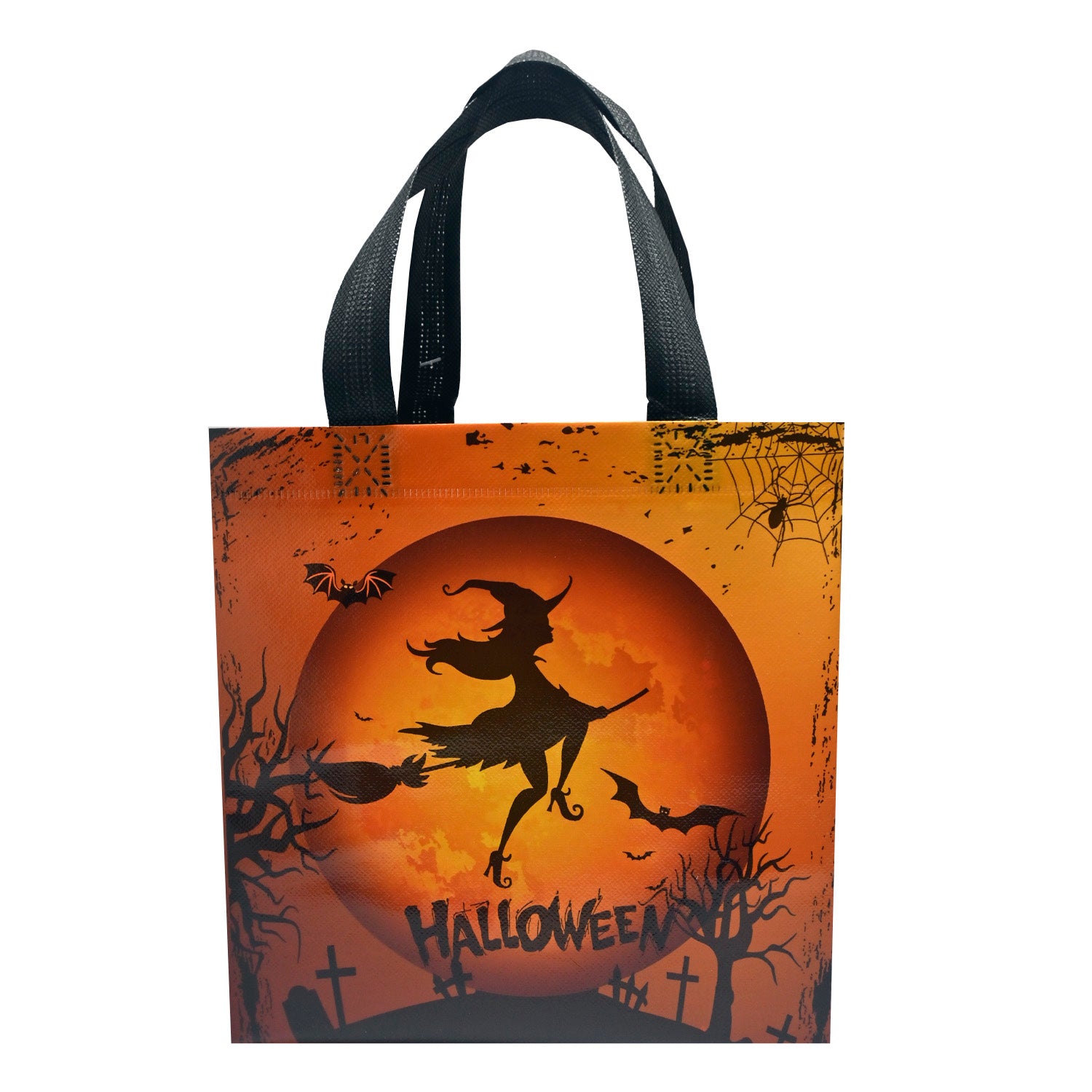 Bolsa Dulces Tela 22x22 cm Halloween | Big Party