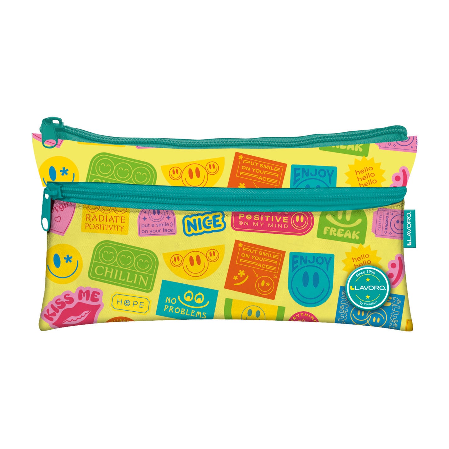 Estuche Doble Flat Niña 4 Diseños | Lavoro