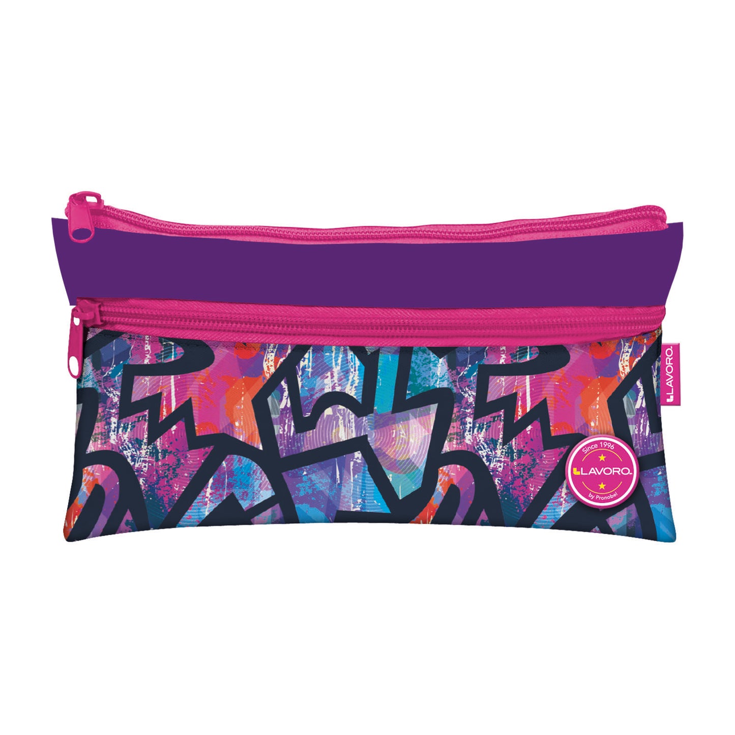 Estuche Doble Flat Niña 4 Diseños | Lavoro