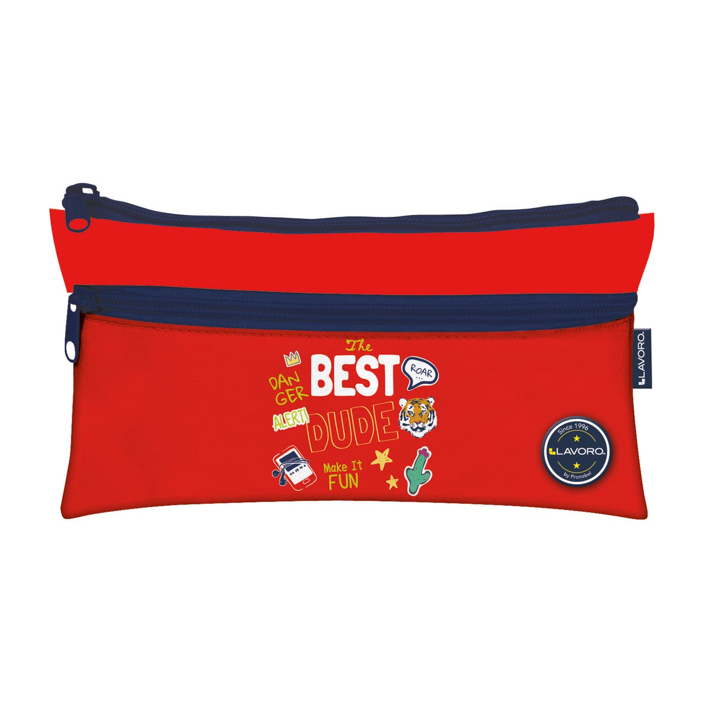 Estuche Doble Flat Niño 4 Diseños | Lavoro