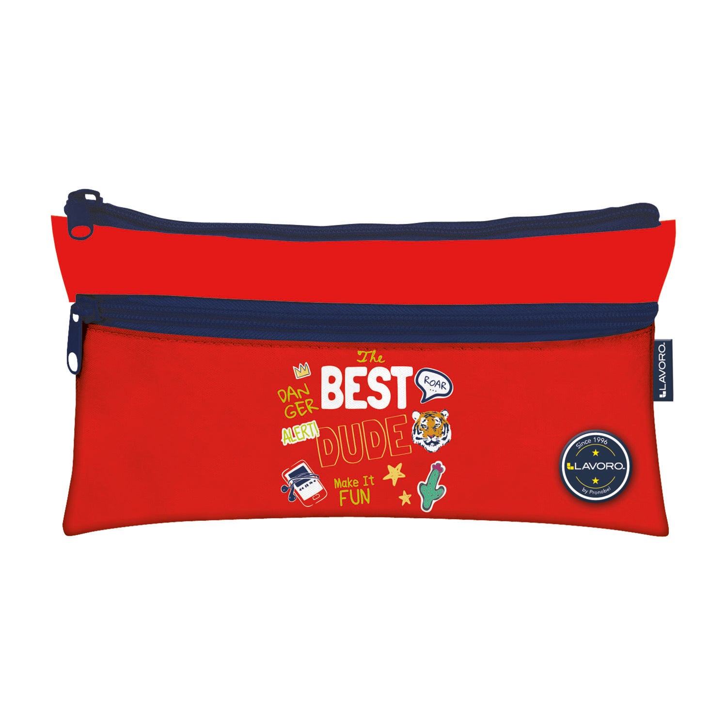 Estuche Doble Flat Niño 4 Diseños | Lavoro