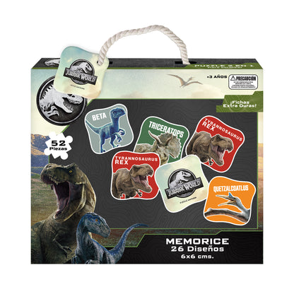 Memorice 52 Piezas | Jurassic World