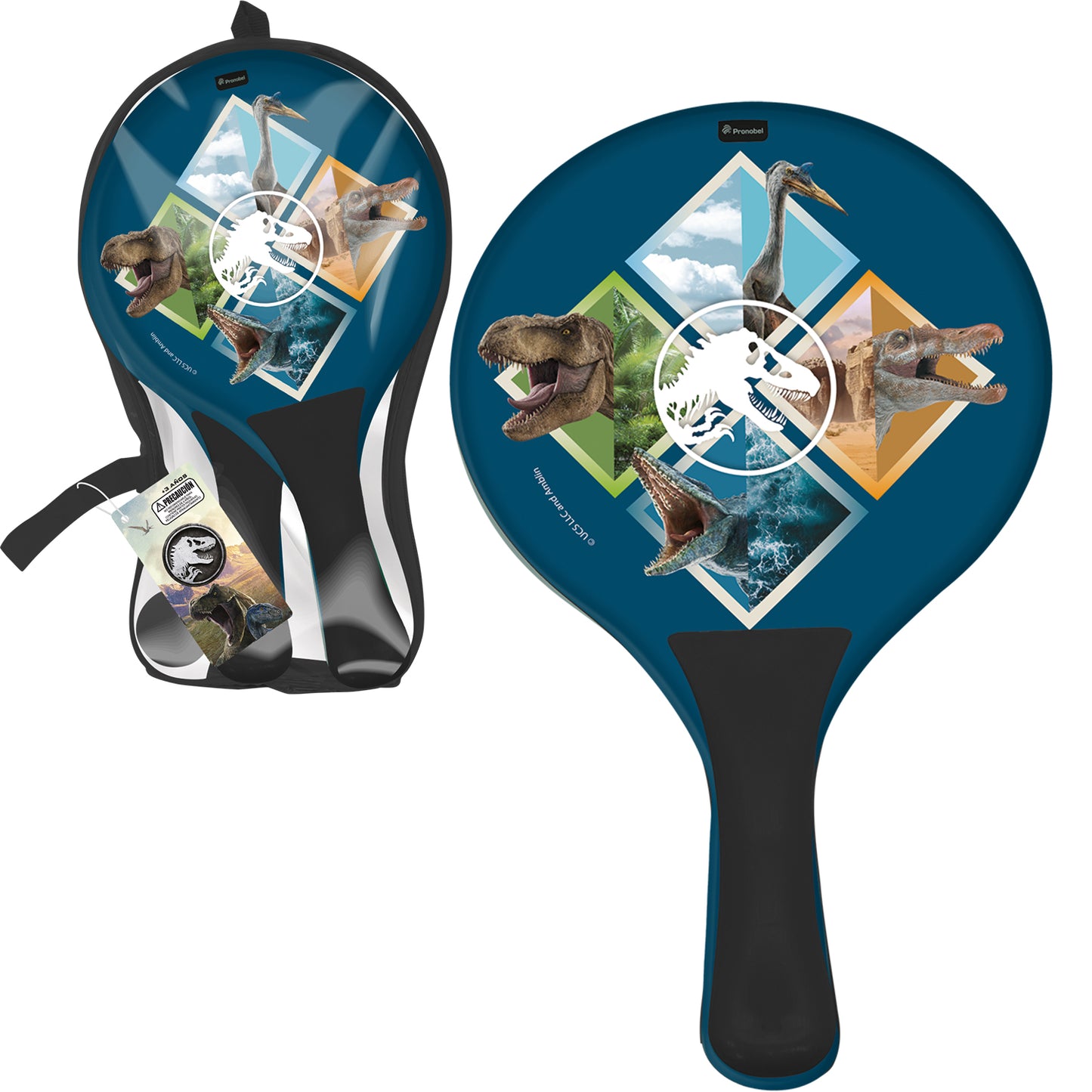 Set Paletas De Madera con Bolso | Jurassic World