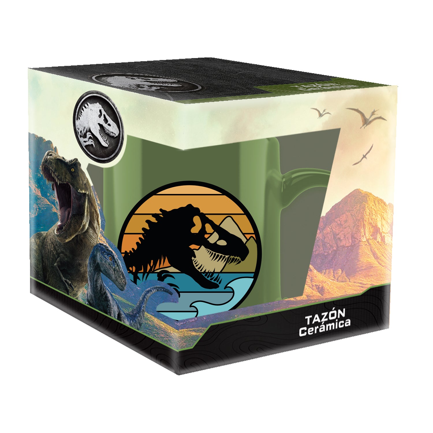 Tazón Cerámica con Caja | Jurassic World