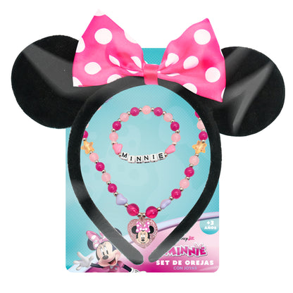 Set De Orejas y Joyas Minnie | Disney