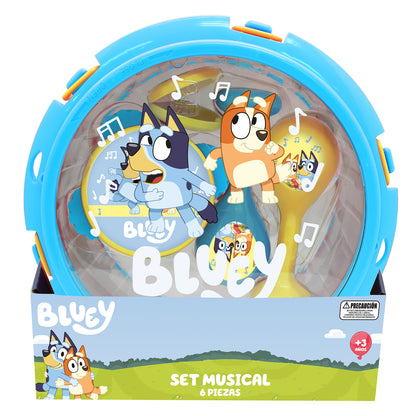 Set Musical En Tambor 6 Instrumentos | Bluey